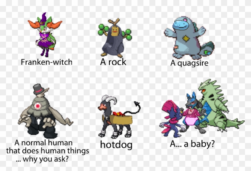 But Here Is The Spoopy - Pokemon Houndoom Sprite Clipart