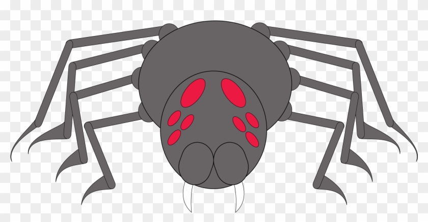 In The Spirit Of The Season, I Made A Spoopy Spider - Illustration Clipart