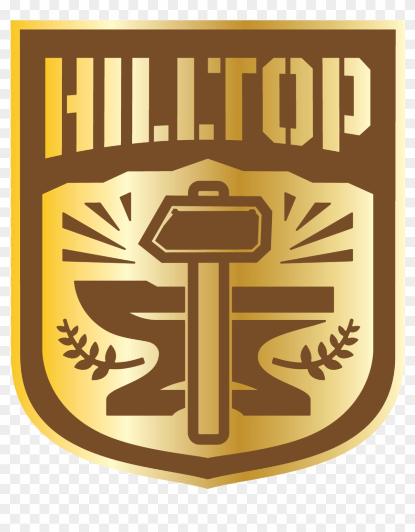 Home > The Walking Dead Sdcc 2017 Merch Now Available - Walking Dead Hilltop Symbol Clipart #4966334