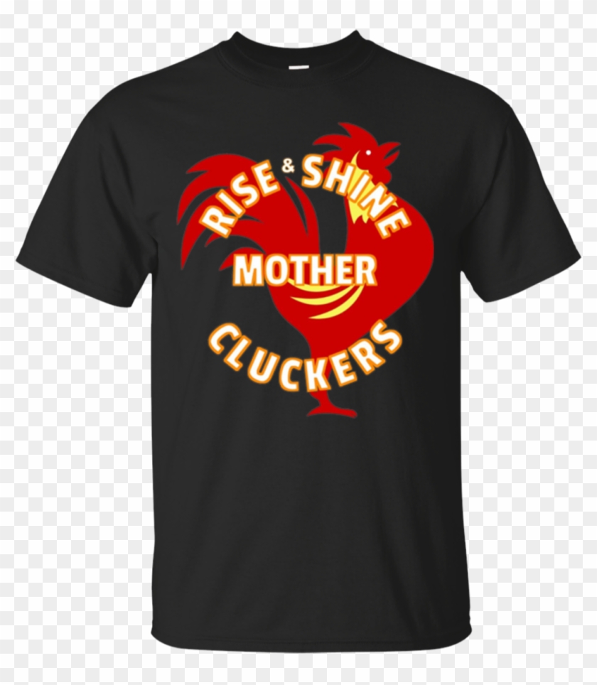 Funny Rise And Shibe Mother Cluckers Chicken Rooster - Active Shirt Clipart #4966395