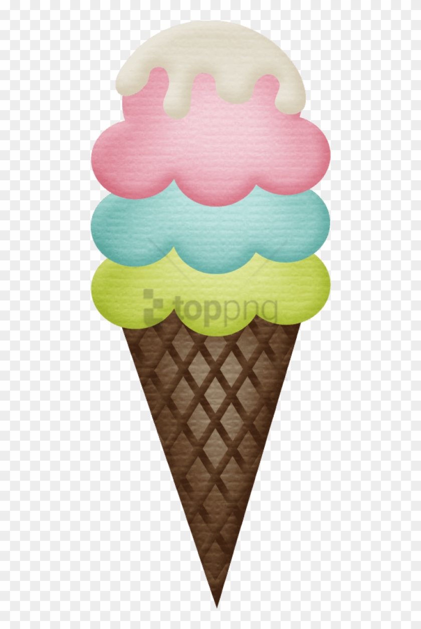 Free Png Cute S ❤ ○••°‿✿⁀ice Cream‿✿ - Cute Face Ice Cream Clipart Transparent Png