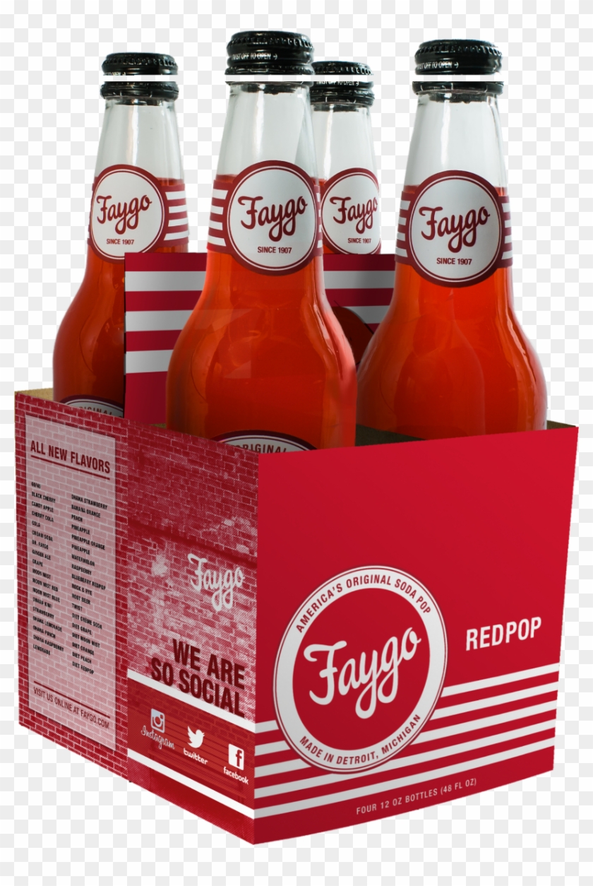 Faygo Sticker - Glass Bottle Clipart #4966645
