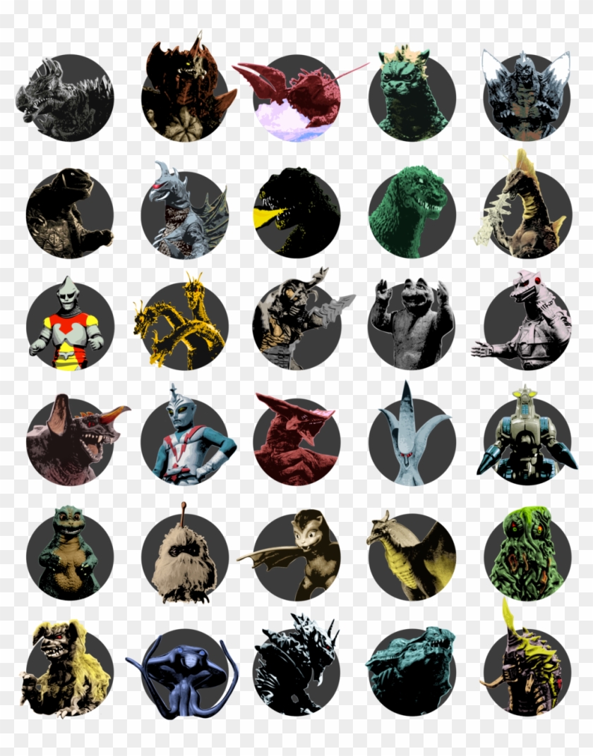 Godzilla Kiaju - Olympic 2020 Sport Icon Clipart