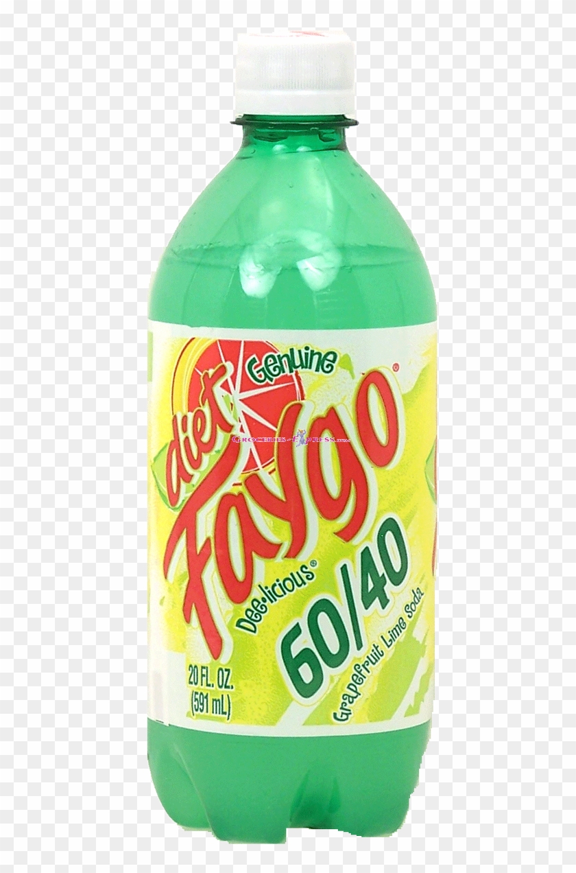 Diet Faygo 60/40 In 20 Fluid Ounce Plastic Bottle - Cream Soda Clipart #4966816