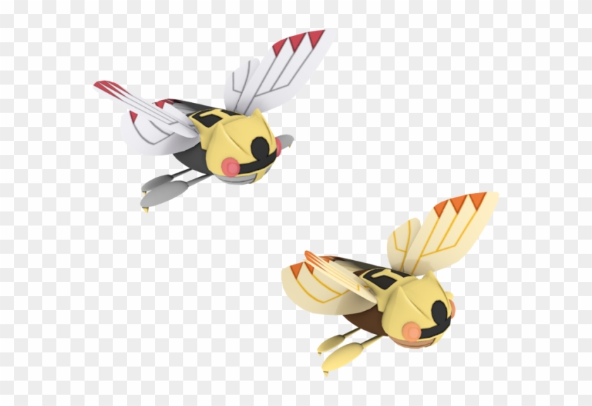 Ninjask 3d Model - Cartoon Clipart