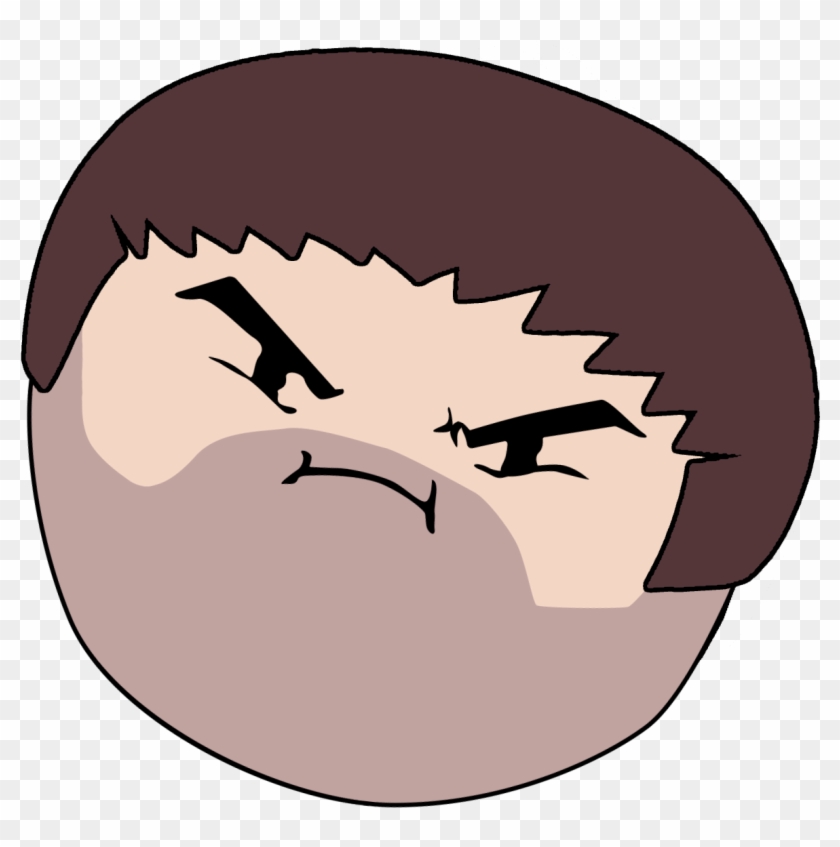 New Barry Head With Old Barry Hair - Barry Game Grumps Head Clipart #4967099