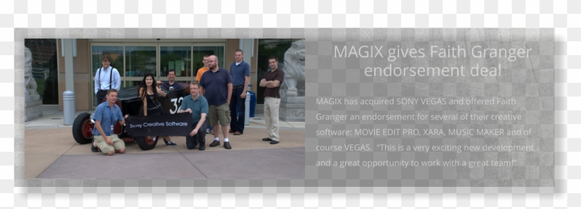 Magix Gives Faith Granger Endorsement Deal Magix Has - Walking Clipart