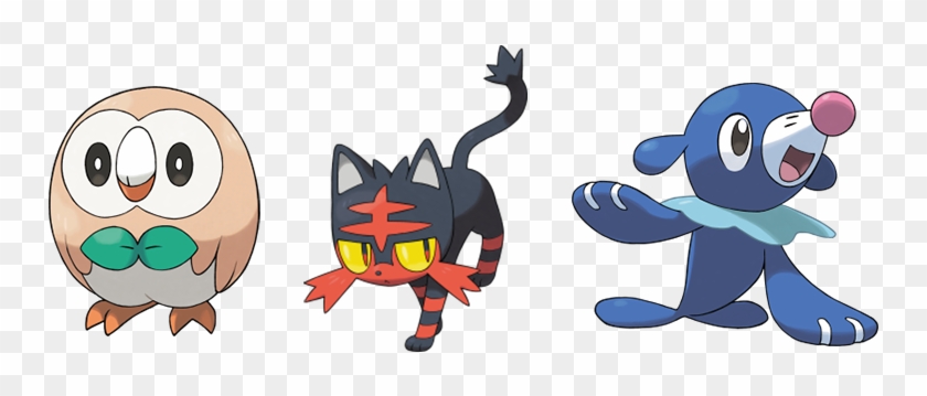 Poke-navi - Pokemon 7 Gen Starter Clipart #4967600