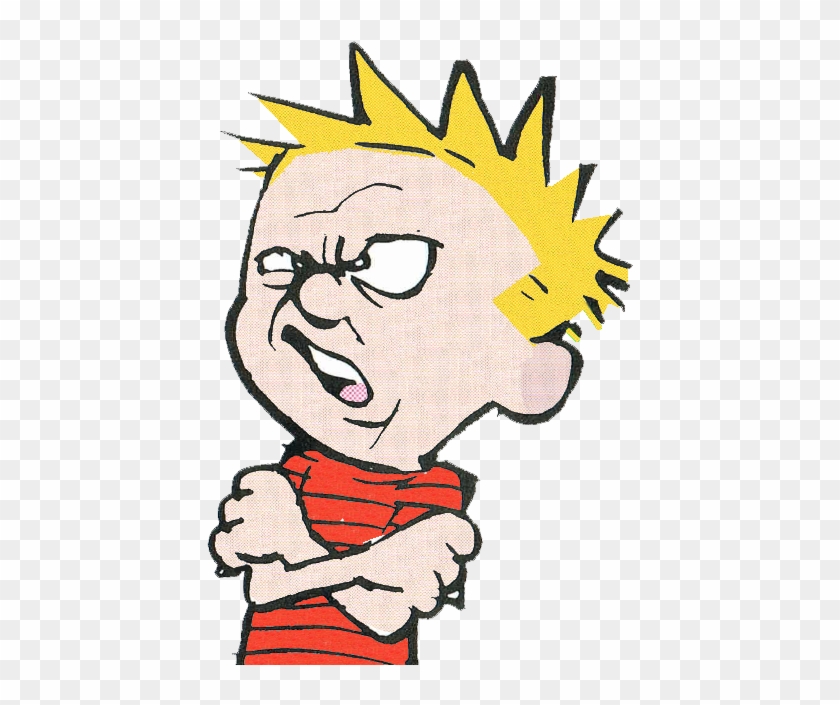 Game Grumps *frumps - Calvin And Hobbes Disgusted Clipart #4967628