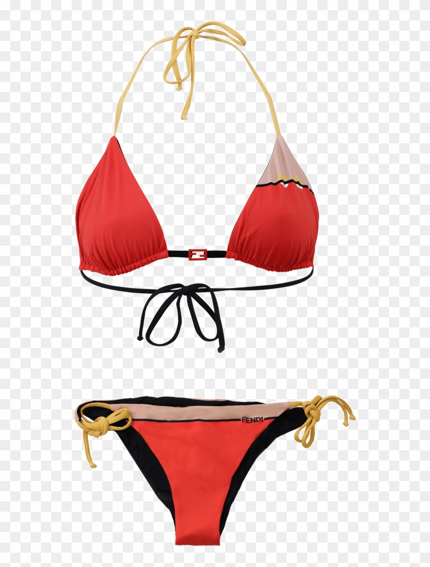 Fendi Bathing Suit - Swimsuit Top Clipart #4967667