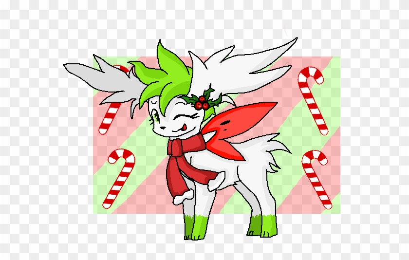 Merry Christmas - Shaymin Sky Clipart