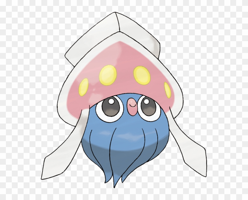 276kib, 600x600, 600px-artwork686 - Squid Pokemon Clipart