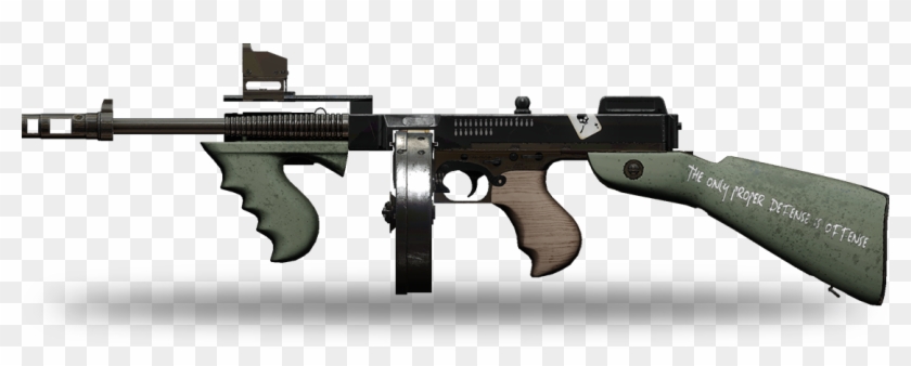 Royal Order Chicago Typewriter Smg - Thompson Submachine Gun Clipart