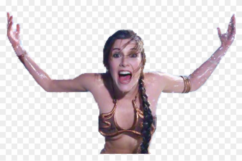 Carrie Fisher Rip Carrie Fisher Carrie Fisher Transparent - Carrie Fisher Ocean Photoshoot Clipart