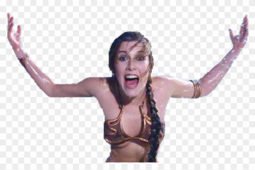 Carrie Fisher Rip Carrie Fisher Carrie Fisher Transparent - Carrie Fisher Ocean Photoshoot Clipart #4968710