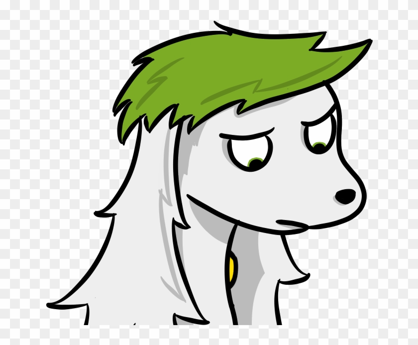 A Mildly Displeased Sky Shaymin Called Vivian - Cartoon Clipart