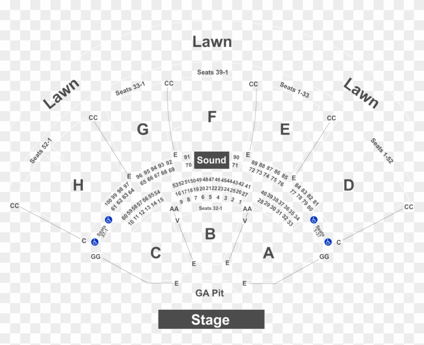 Ruoff Music Center Seating Chart Clipart