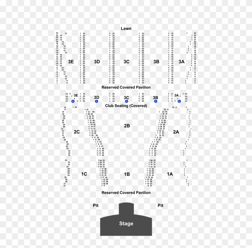 Event Info - Bank Of New Hampshire Pavilion Seating Chart Clipart #4968845