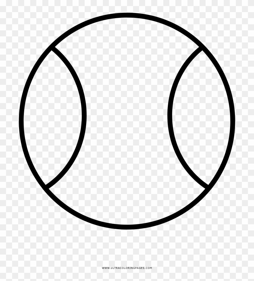 Tennis Ball Coloring Page - Simbolo De Una Ducha Electrica Clipart