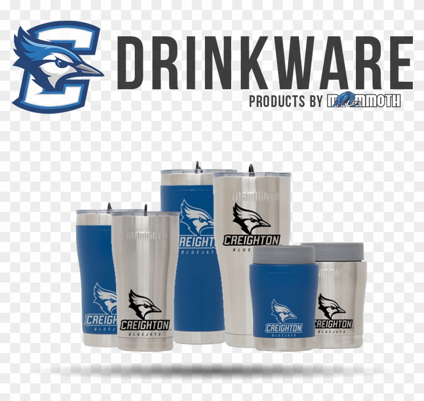 Officially Licensed Creighton University Drinkware - Creighton Bluejays Clipart