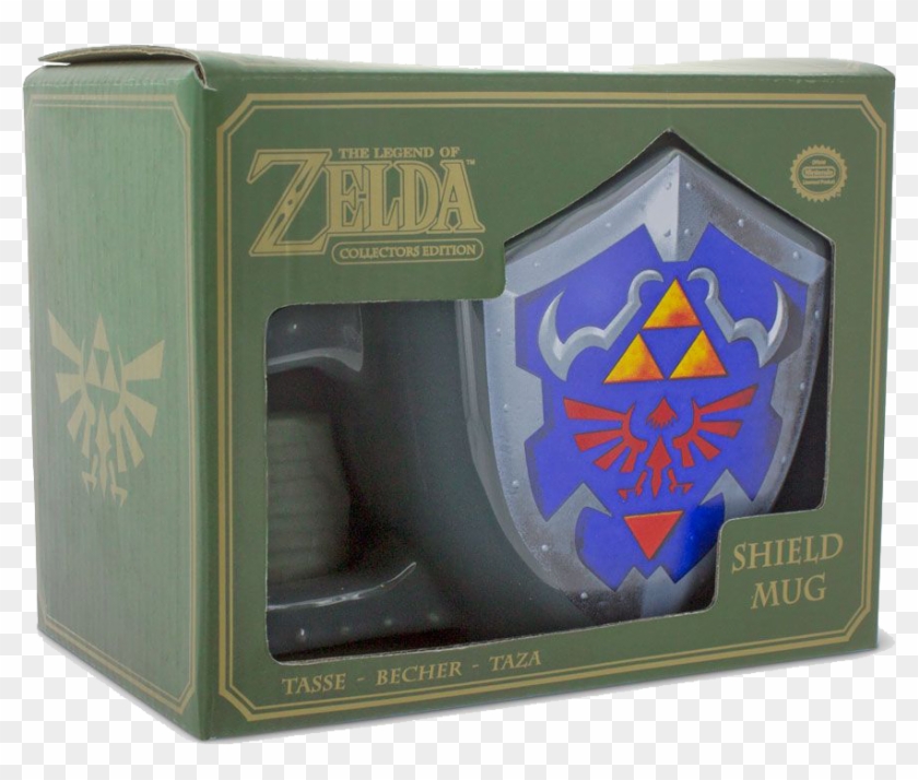 Zelda Shield Mug 2 - Legend Of Zelda Shield Edition Clipart #4969310