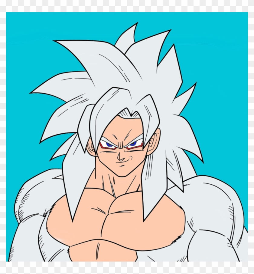 Goku Super Saiyan God Super Saiyan - Goku Super Saiyan White 4 Clipart