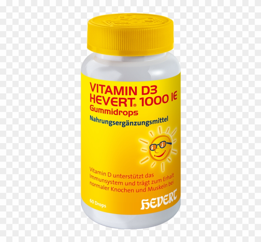 Vitamin D3 Hevert 1000 Iu Gumdrops - Vitamin D3 Hevert Clipart #4969750