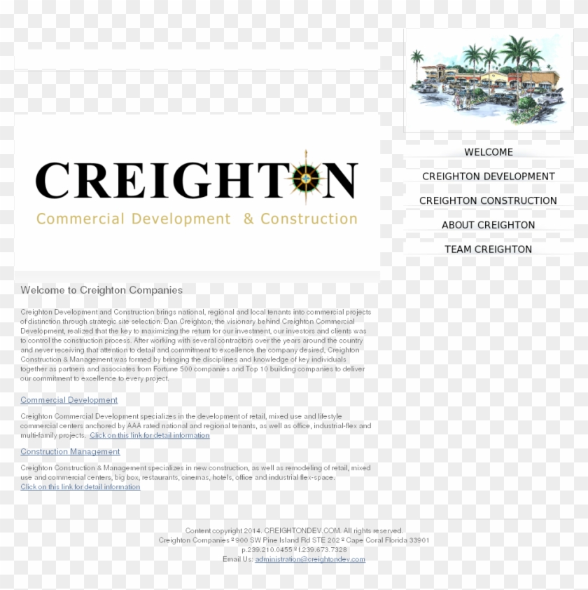Creighton Commercial Development Competitors, Revenue - Herringbone Clipart