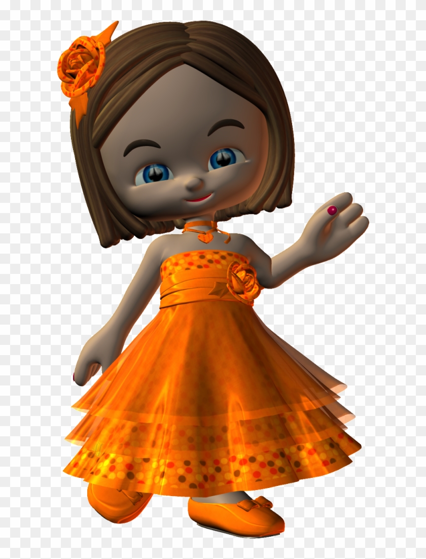 Photo Orange - Doll Clipart #4969997