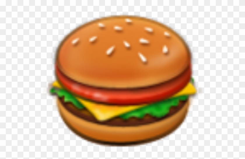#hamburger #hamburguesa #emoji - Apple Google Burger Emoji Clipart