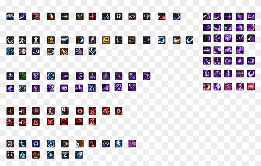 Skill Icon Png , Png Download - Dfo Colored Skill Icons Clipart #4970202