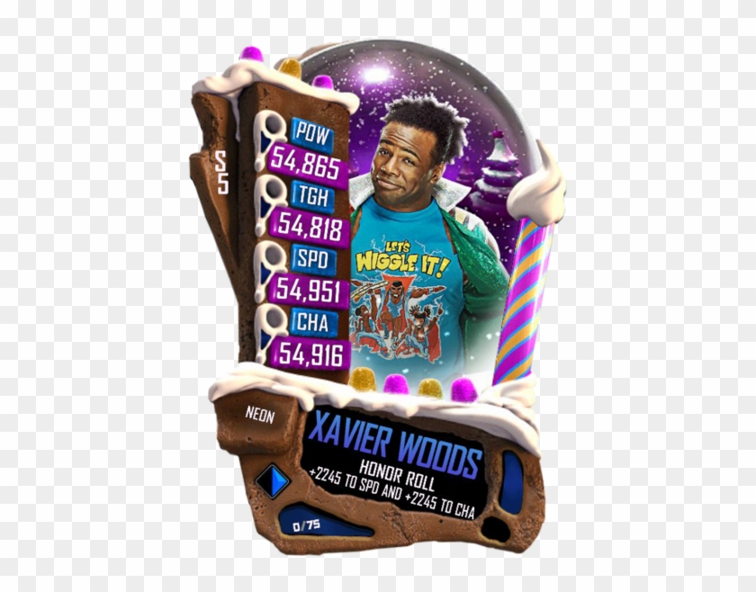 Xavierwoods S5 23 Neon Christmas - Wwe Supercard Sonya Deville Clipart
