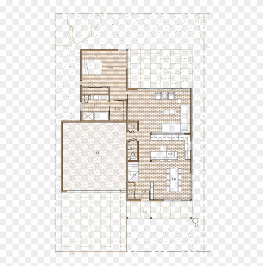 Floor Plans 1215 Sf Of Living Space, 693 Sf Of Attic, - Floor Plan Clipart