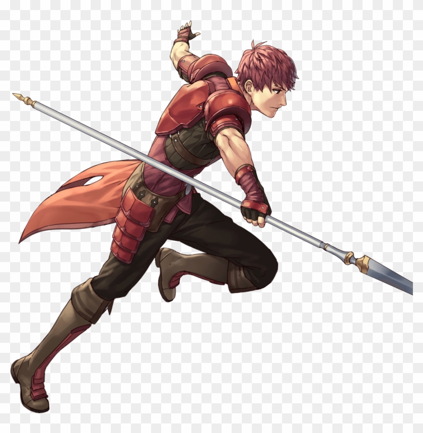 Btlface 47 1684×1920 256 Kb - Fire Emblem Spear Characters Clipart
