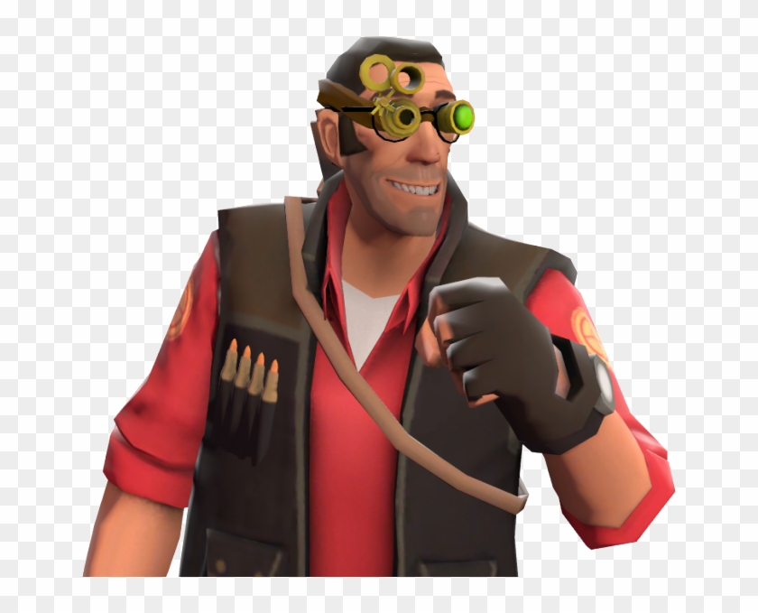 7 - Tf2 Sniper Without Hat Clipart