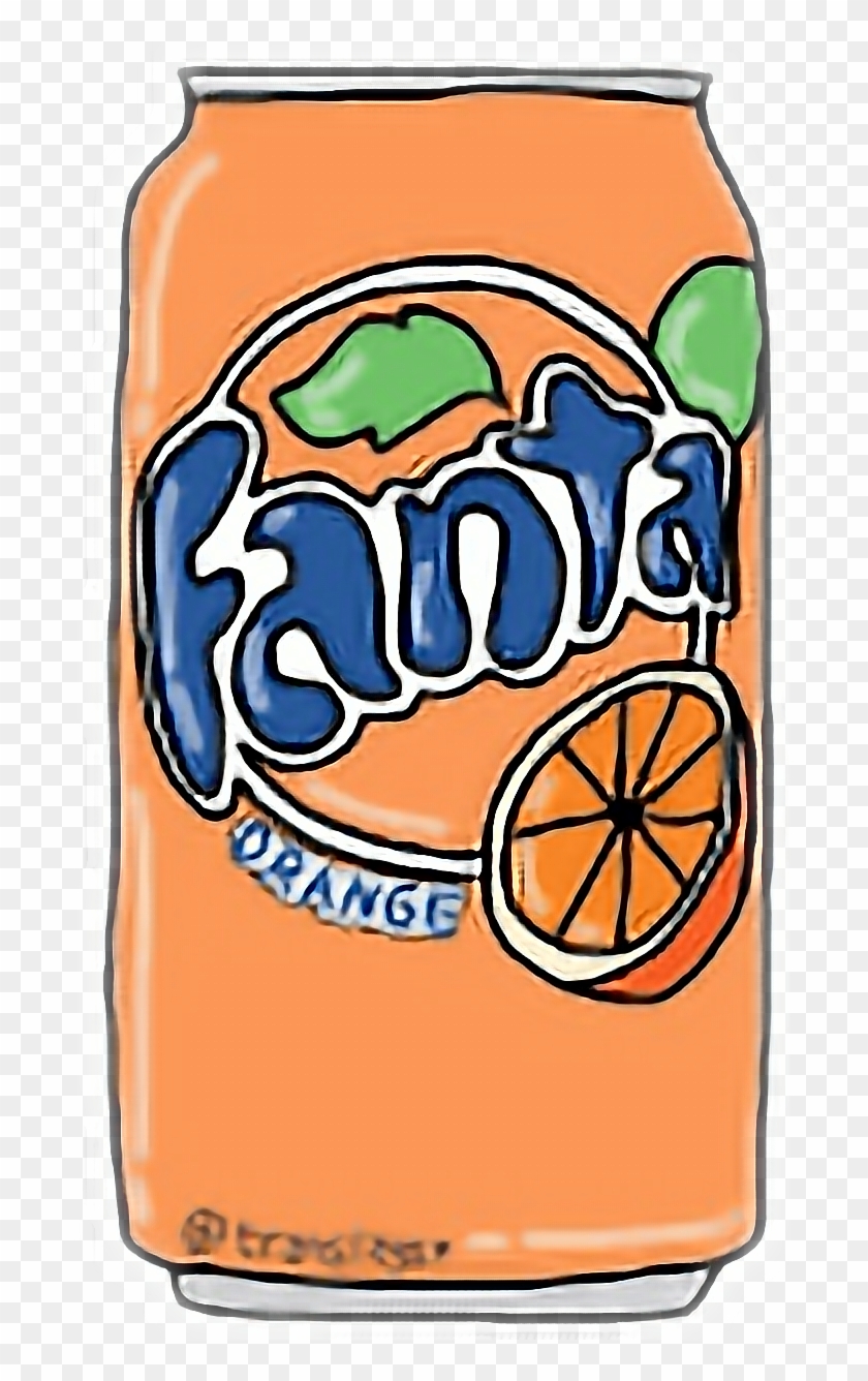 #fanta #refresco - Png Orange Clipart #4971788