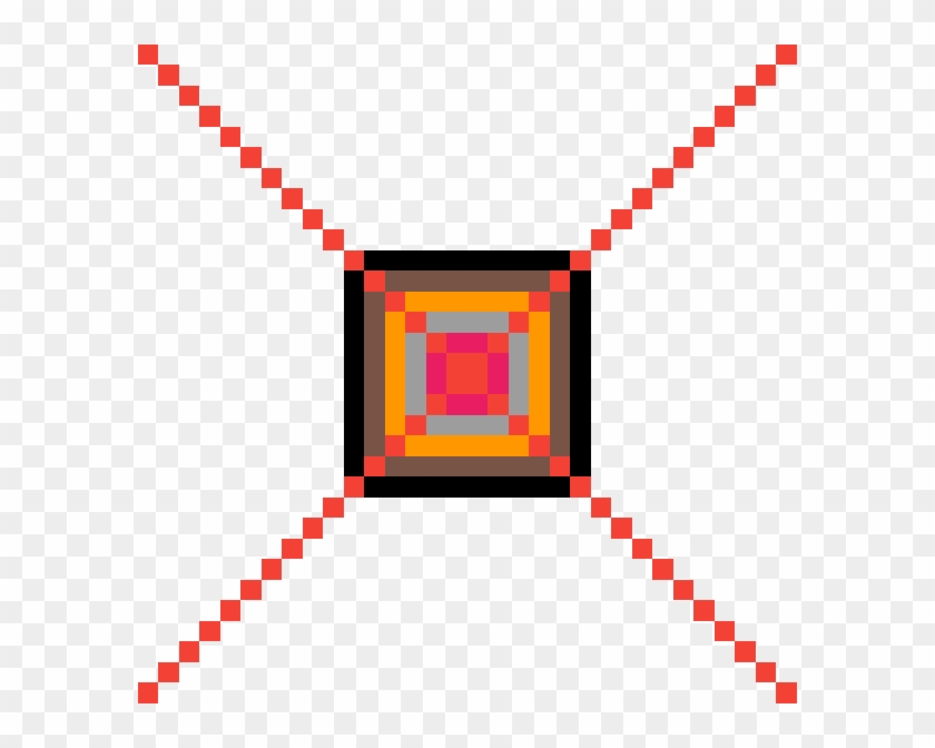 Minecraft Zelda Triforce - Pixel Art Clipart