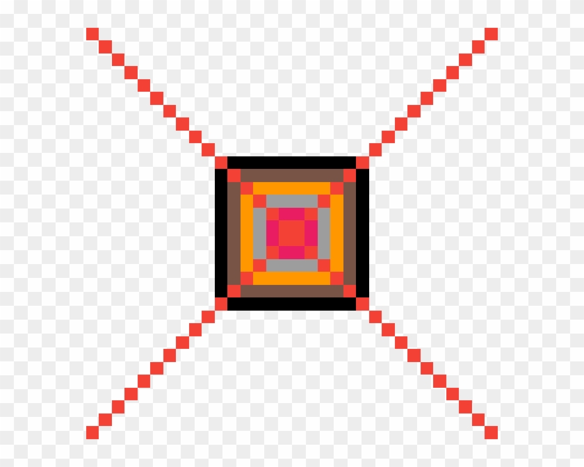 Minecraft Zelda Triforce - Pixel Art Clipart