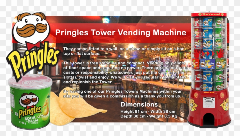 Pringles Tower - Potato Chip Clipart