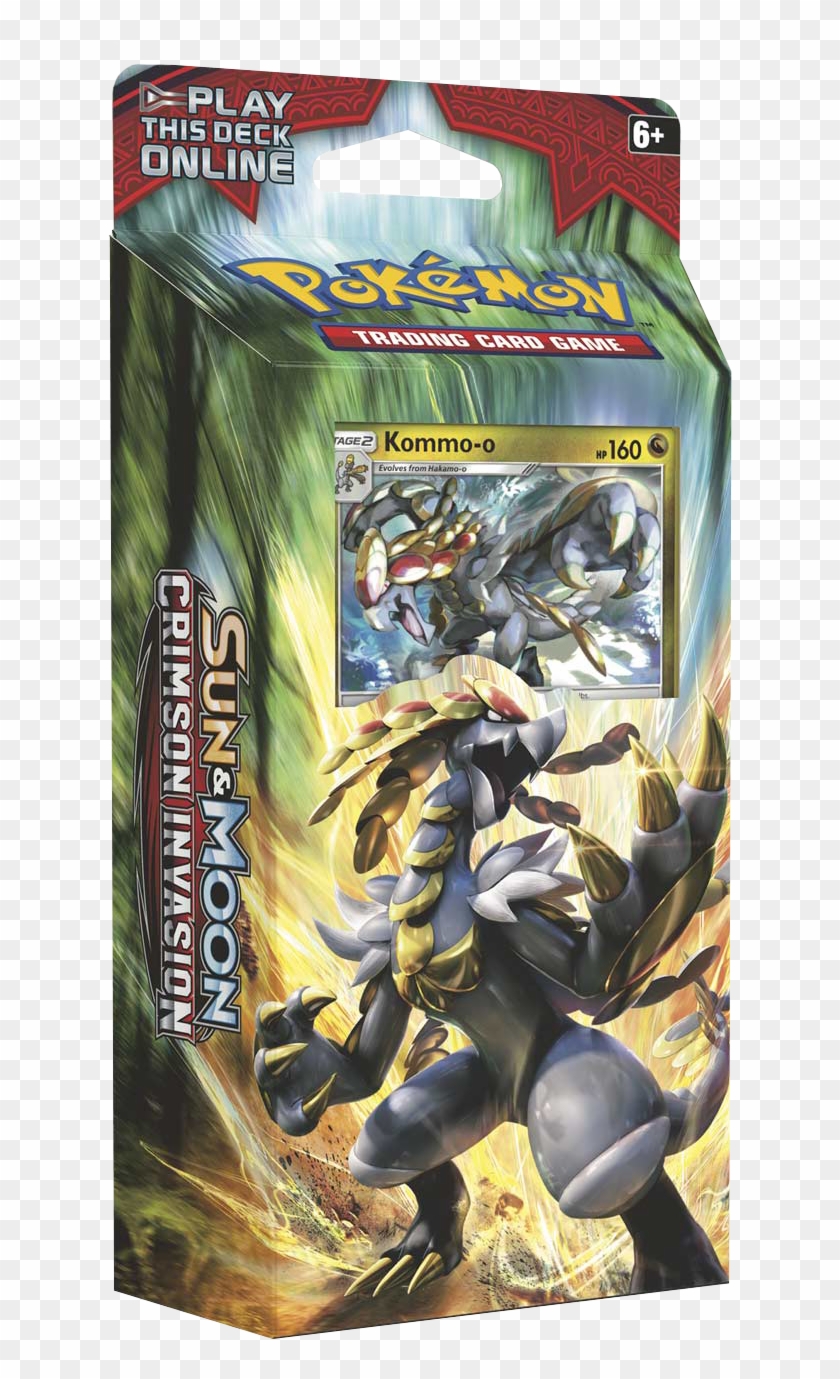 Sun & Moon Crimson Invasion Clanging Thunder Theme - Pokemon Theme Deck Kommo O Clipart