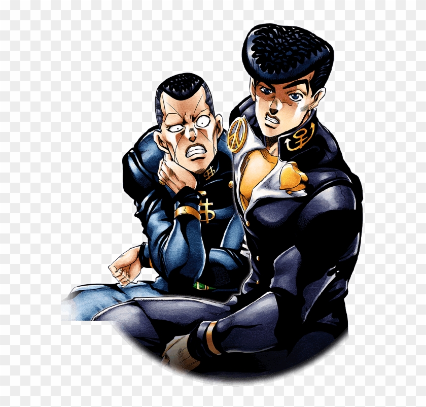 Unit Josuke Higashikata And Okuyasu Nijimura - Josuke Higashikata And Okuyasu Nijimura Clipart #4972491