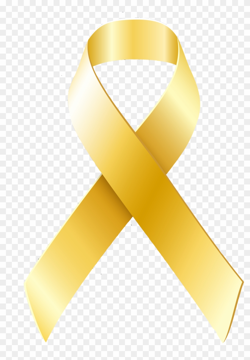 Childhood Cancer Ribbon Png Download - Childhood Cancer Clipart #4972581