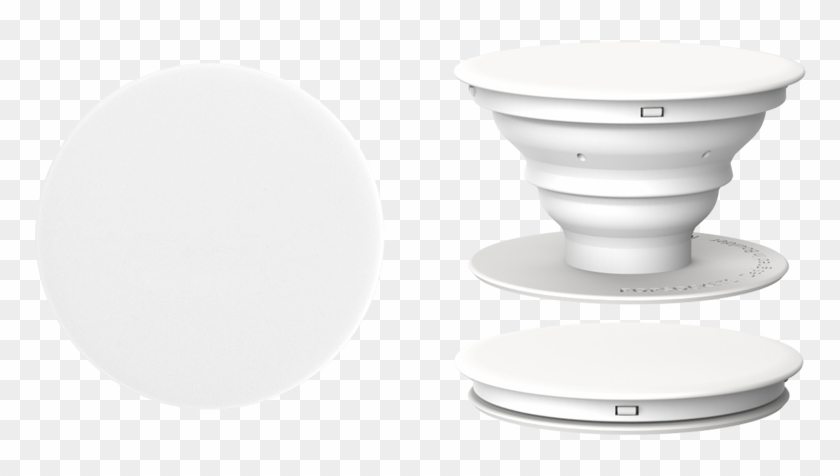 White / Light Grey - Pop Magnet Clipart #4972753