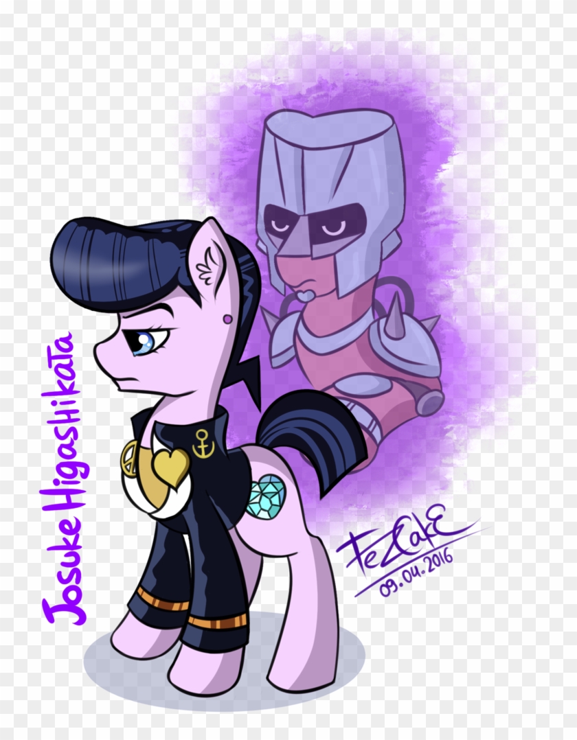 [ Img] - Josuke Higashikata Pony Clipart #4972775