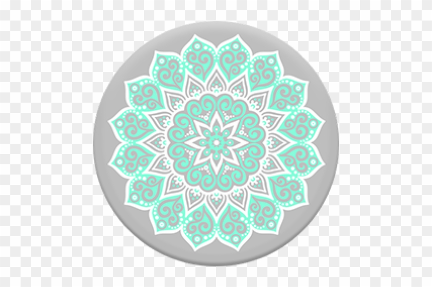 Peace Mandala Tiffany - Peace Mandala Tiffany Popsocket Clipart #4973161
