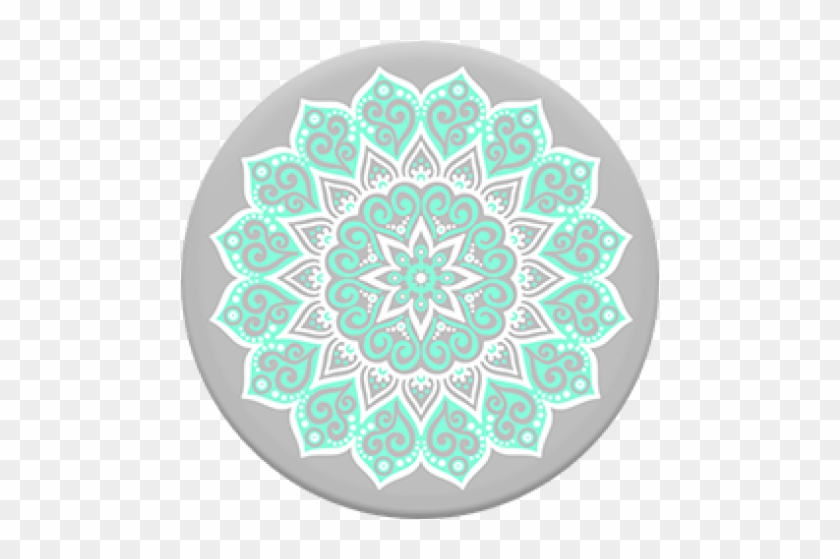 Peace Mandala Tiffany - Peace Mandala Tiffany Popsocket Clipart