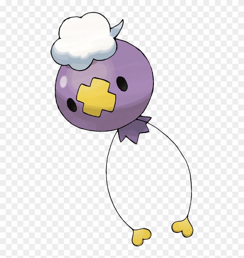 Drifloon - Drifloon Pokemon Go Clipart #4973513
