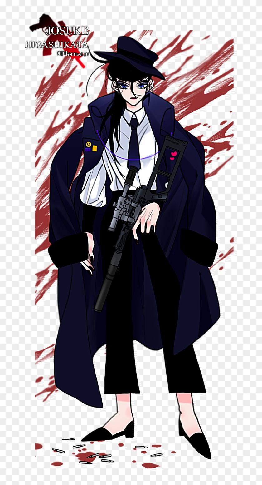 4부 히가시카타 죠스케ts - Cartoon Clipart #4973607