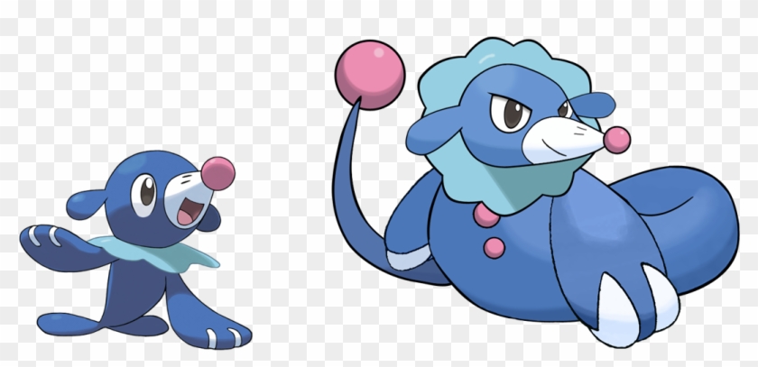 To Complete What I Started, Here Is My Take On Popplio's - Pokemon Sun And Moon Starters Clipart