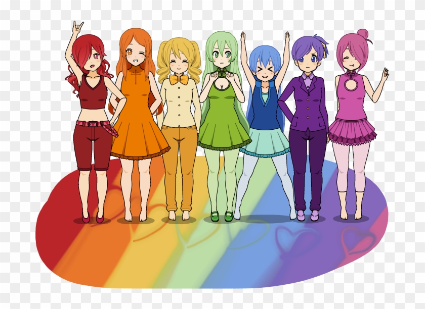 Sarah West Goanimate V2 Wiki Fandom Powered By Wikia - Kisekae Rainbow Clipart